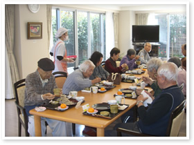 そばうち実演
