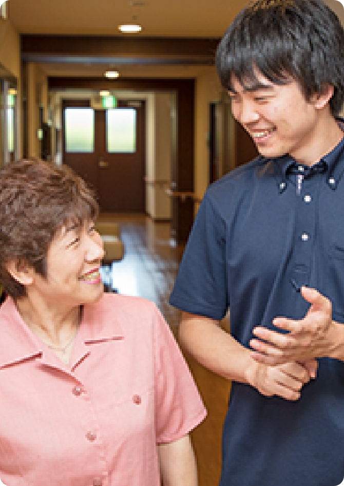 質の高いスタッフの確保と介護業界での安心の実績