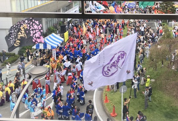 【フェリエ ドゥ高座渋谷】～大迫力！駅前ソーラン総覧～