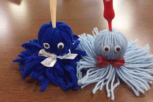 【サンライズ・ヴィラ藤沢湘南台】～アクリルモップ作りました～