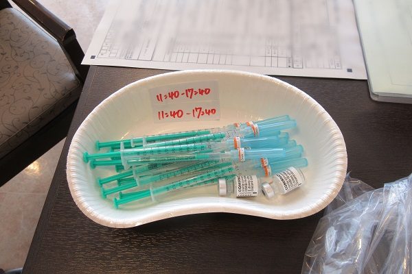 【サンライズ・ヴィラ海老名】～ワクチン接種、着々と粛々と～