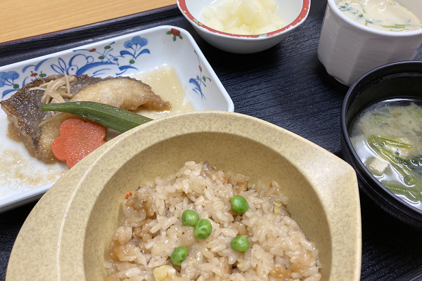 【フェリエ ドゥ稲田堤】～郷土料理島根編　栗がいっぱい入っていました～