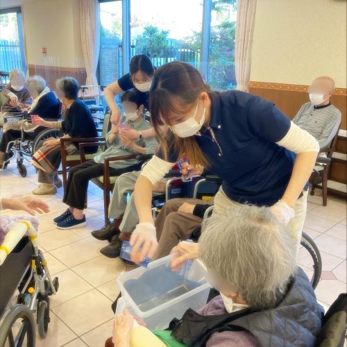 【フェリエ ドゥ 横浜鴨居】 〜ピンポン球送り🏓～